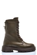 GHETE FEMEI PIELE NATURALA KHAKI 2S7722828NP