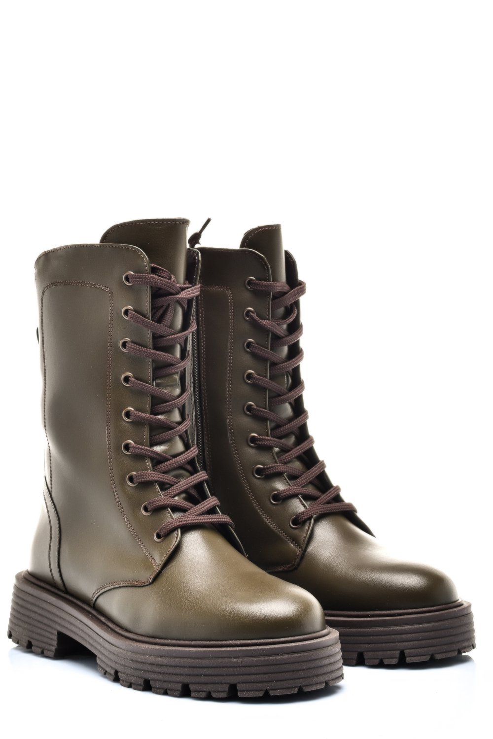GHETE FEMEI PIELE NATURALA KHAKI 2S7722828NP