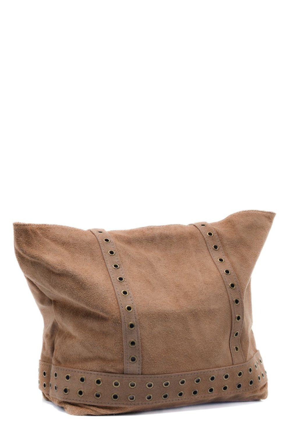 GEANTA TAUPE PIELE NATURALA INTOARSA 2S77911