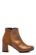BOTINE MARO PIELE NATURALA INTOARSA 7S7755