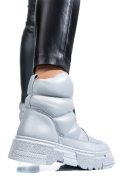 GHETE GRI PIELE NATURALA APCK4003