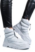 GHETE GRI PIELE NATURALA APCK4003