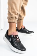 U.S. POLO ASSN, PANTOFI SPORT BLACK PINK ONITA