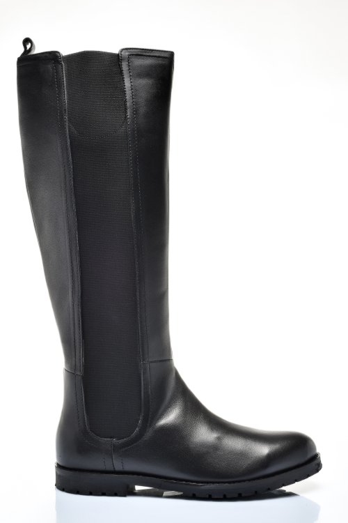 Cizme femei piele naturala negre 8s77636