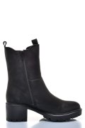 GHETE DAMA DE IARNA PIELE NATURALA BLACK NABUK 8S77799