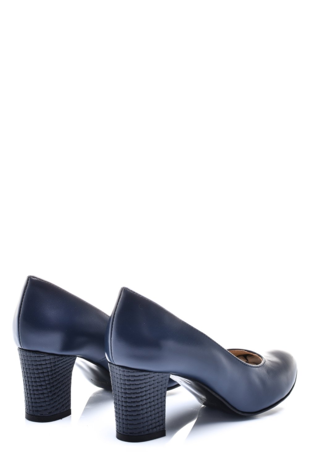 PANTOFI DAMA GUBAN PIELE NATURALA NAVY TOC IMPLETIT 3S77292