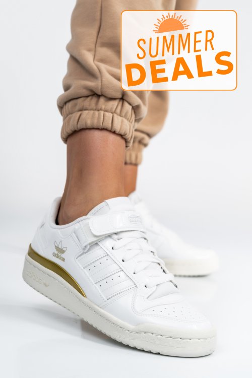 Adidas forum low w, pantofi sport white