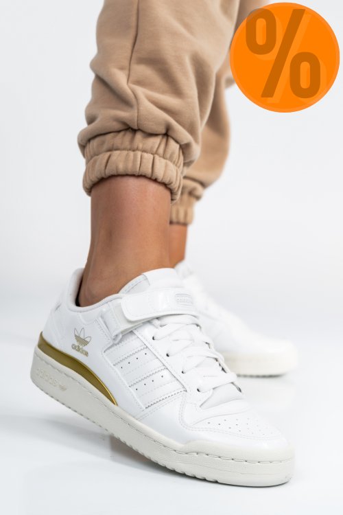 Adidas forum low w, pantofi sport white