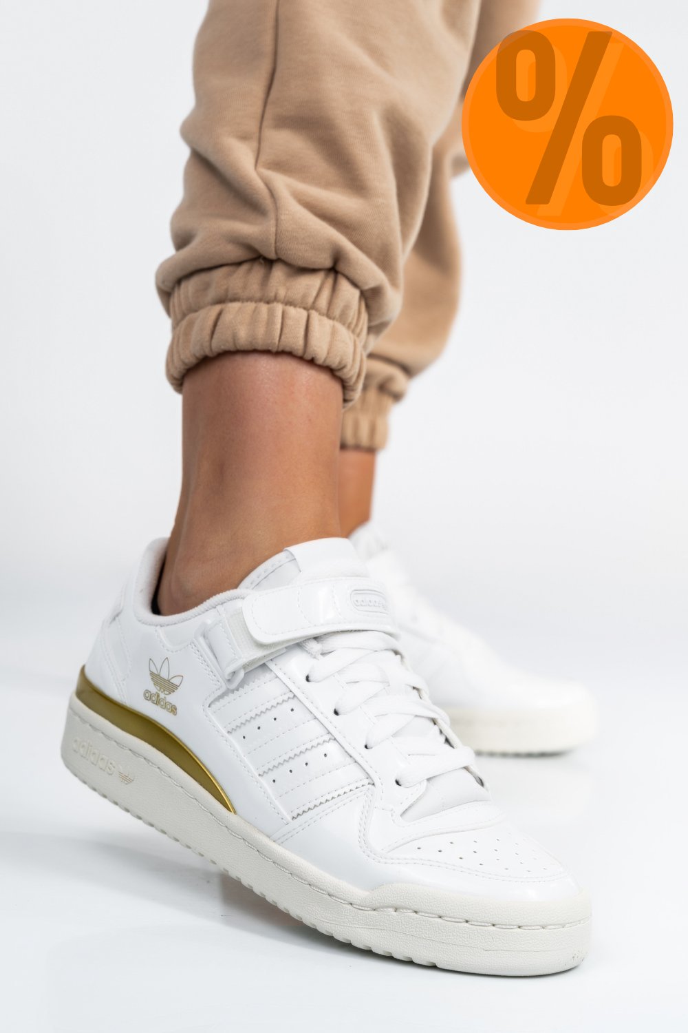 ADIDAS FORUM LOW W, PANTOFI SPORT WHITE