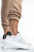 CALVIN KLEIN JEANS CK CHUNKY CUPSOLE LACEU, PANTOFI SPORT WHITE BEIGE