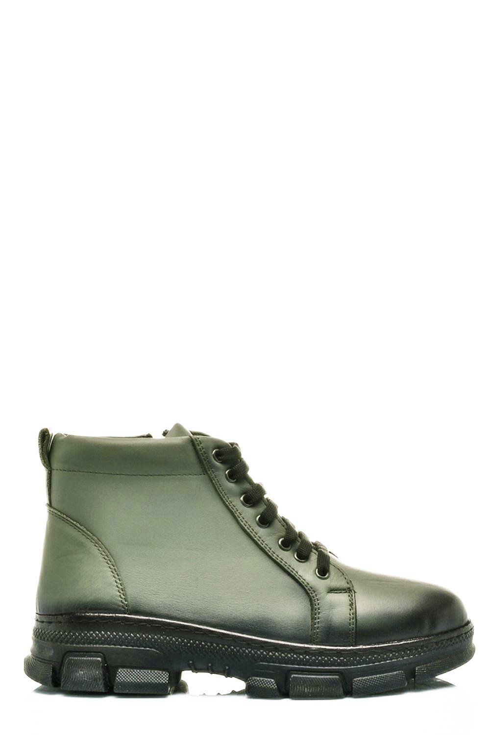 GHETE DAMA PIELE NATURALA VERZI KS77DB002