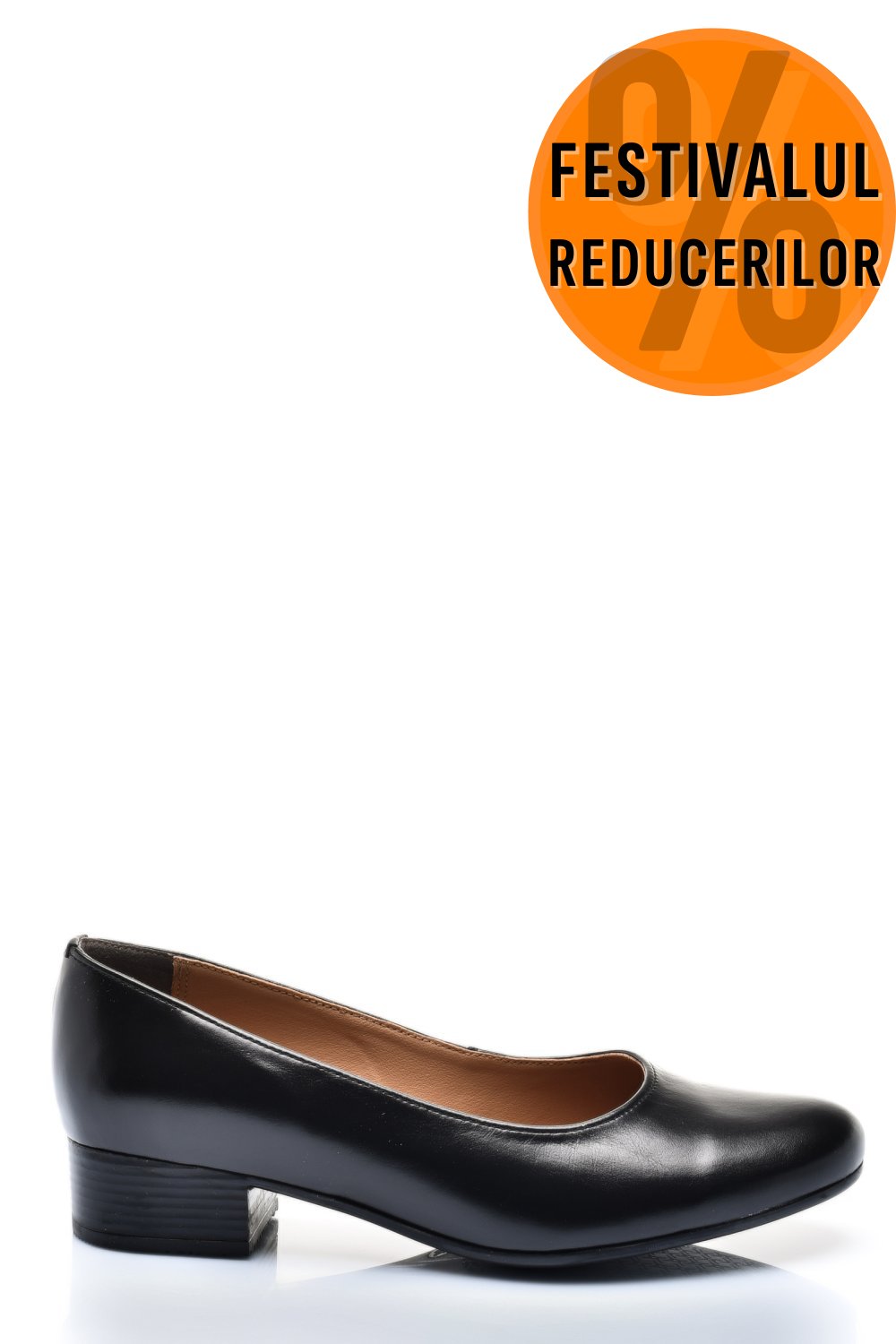 PANTOFI DAMA PIELE NATURALA NEGRI 2S77040