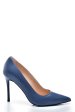Pantofi dama guban piele naturala albastri 1s77256