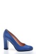 Pantofi dama guban piele naturala albastri 3s77577