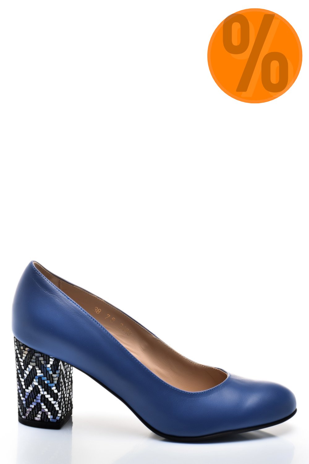 PANTOFI DAMA GUBAN PIELE NATURALA BLEUMARIN COLOR 3S77483