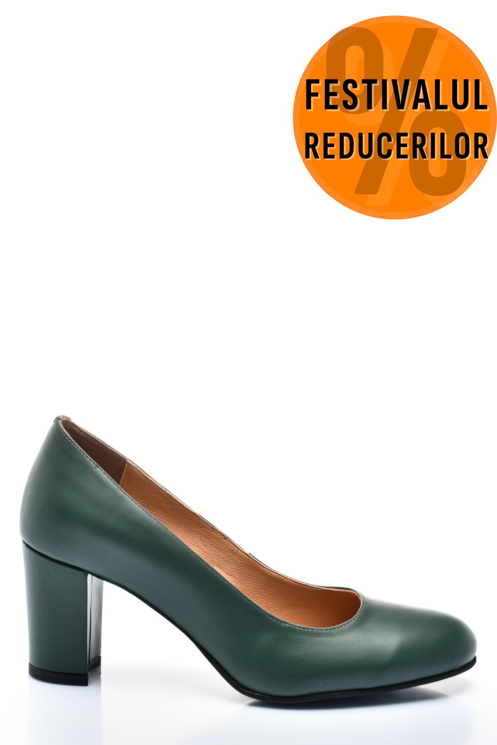 PANTOFI VERZI PIELE NATURALA 1S77700