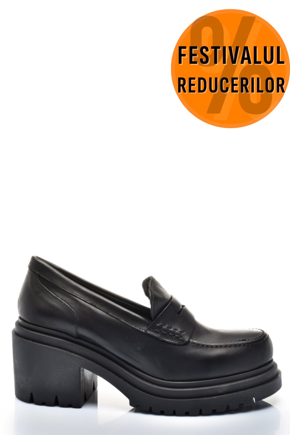 PANTOFI NEGRI PIELE NATURALA 1S771517510