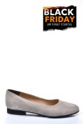 BALERINI GRI PIELE NATURALA INTOARSA 4S7750B