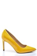 PANTOFI DAMA GUBAN PIELE NATURALA LACUITA GALBENI 1S77206