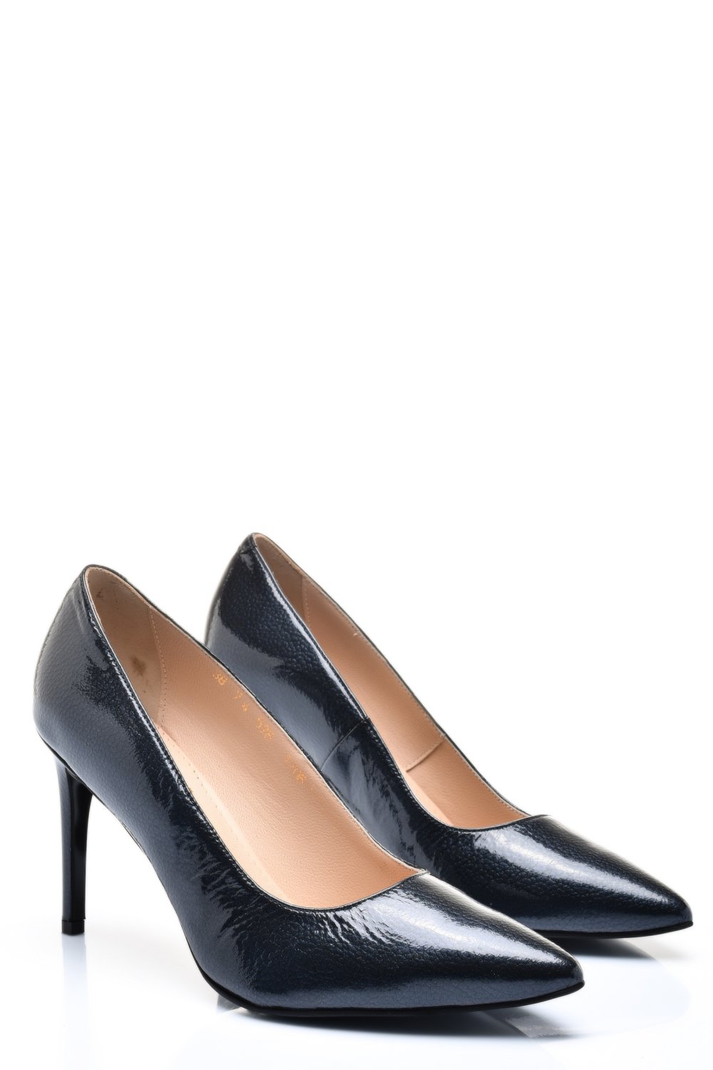 PANTOFI DAMA GUBAN PIELE NATURALA LACUITA BLEUMARIN 1S77206