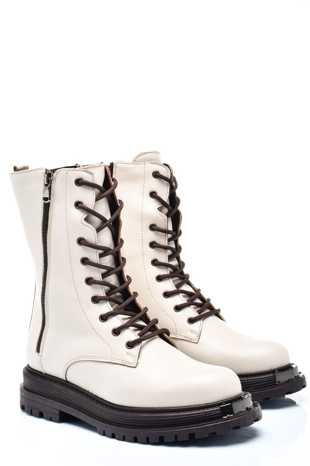 GHETE DAMA PIELE NATURALA BEJ 2S7732-036NP