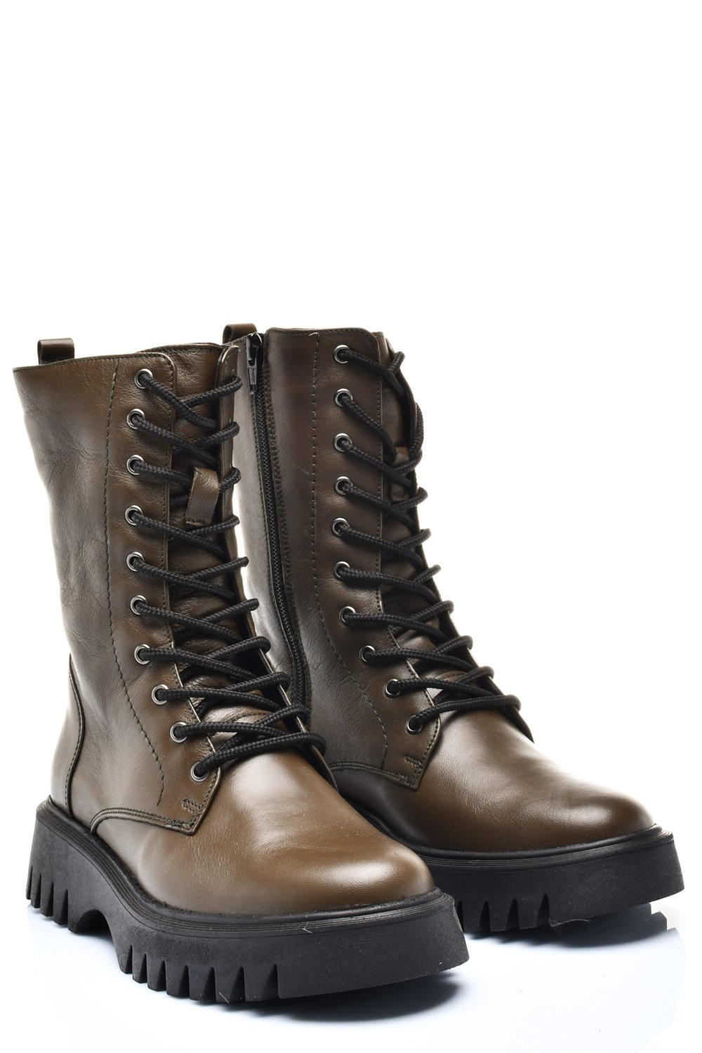 GHETE DAMA PIELE NATURALA KHAKI 2S7732-052NP