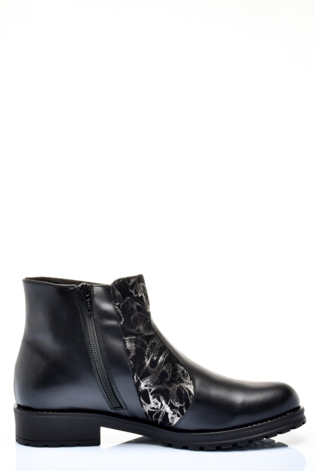 GHETE DAMA PIELE NATURALA NEGRE 05S77