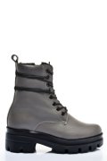 GHETE DAMA IMBLANITE PIELE NATURALA GRI 1S7780
