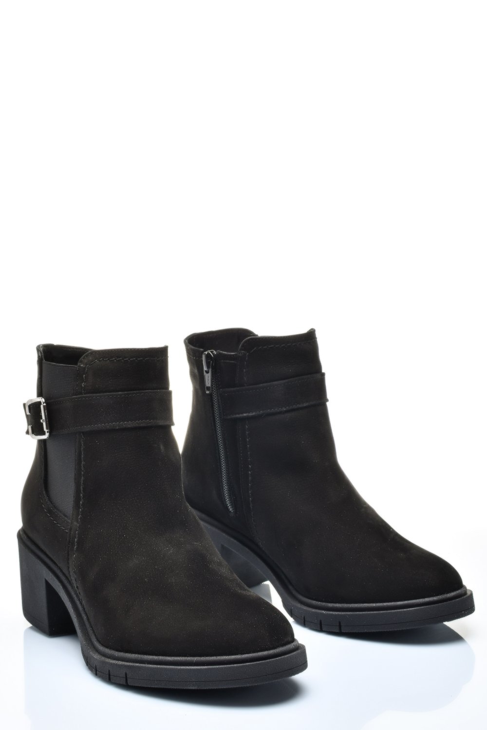 GHETE FEMEI PIELE NATURALA NEGRE 2S7732-025NBK