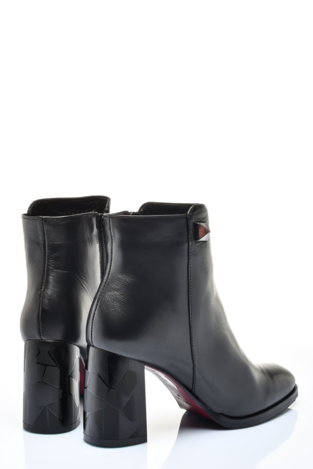 BOTINE FEMEI PIELE NATURALA NEGRE 2S7702827