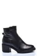 BOTINE FEMEI PIELE NATURALA NEGRE 4S7726
