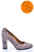 PANTOFI DAMA GUBAN PIELE NATURALA MOV SNK 3S77577