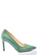 PANTOFI DAMA GUBAN PIELE NATURALA VERDE DESCHIS 1S77206