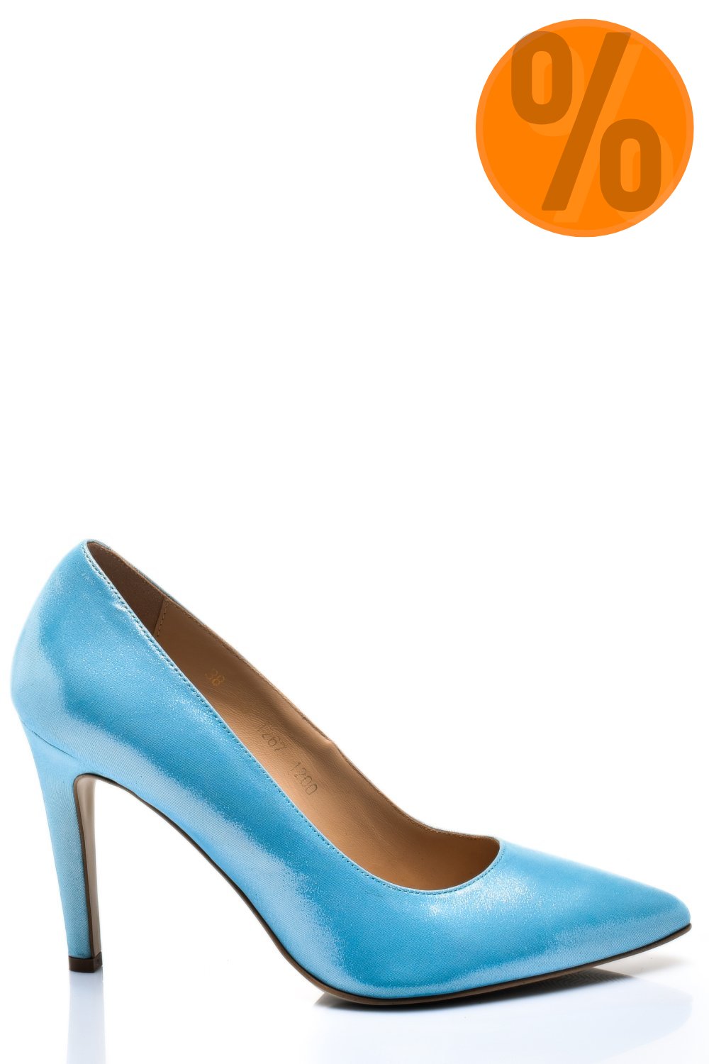 PANTOFI DAMA GUBAN PIELE NATURALA BLEU SIDEF 1S77200