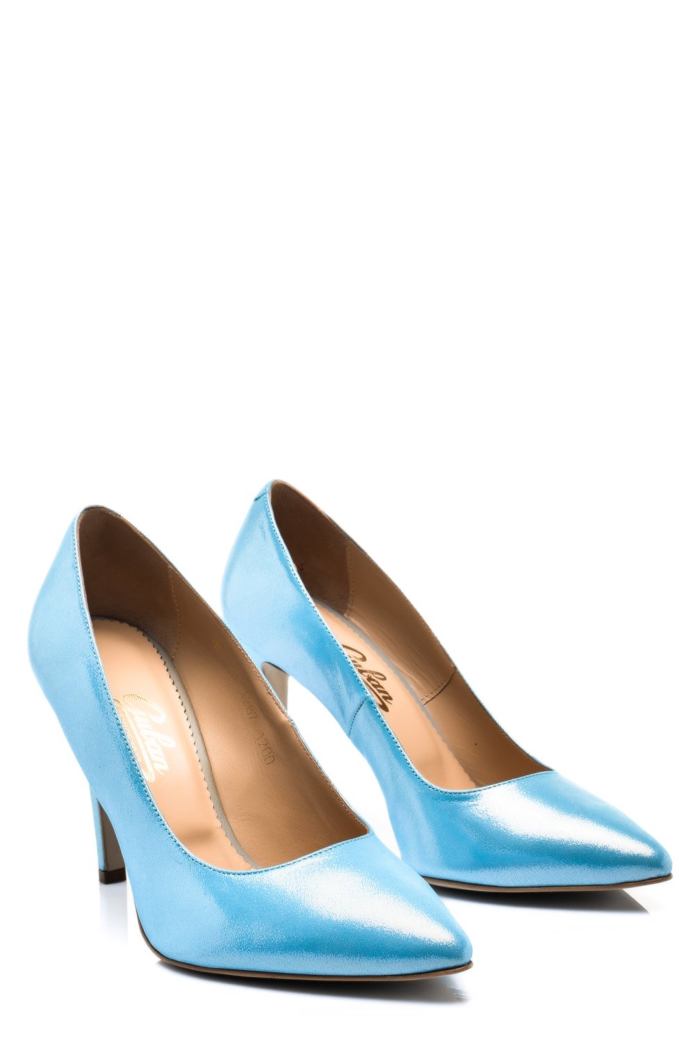 PANTOFI DAMA GUBAN PIELE NATURALA BLEU SIDEF 1S77200