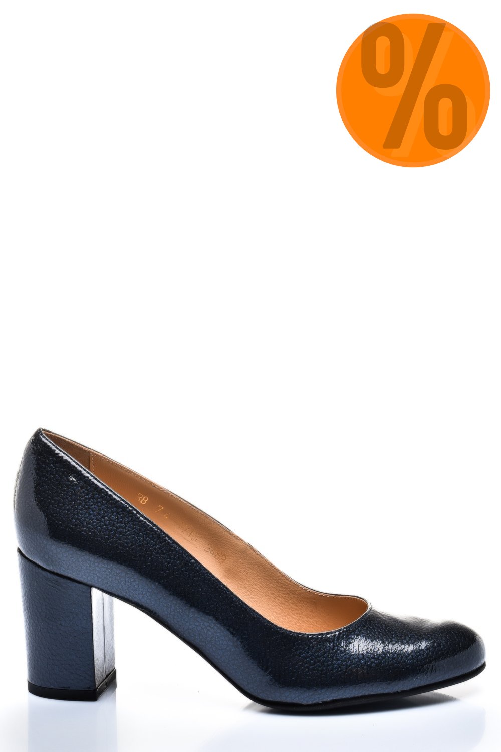 PANTOFI DAMA GUBAN PIELE NATURALA LACUITA BLEUMARIN 3S77483