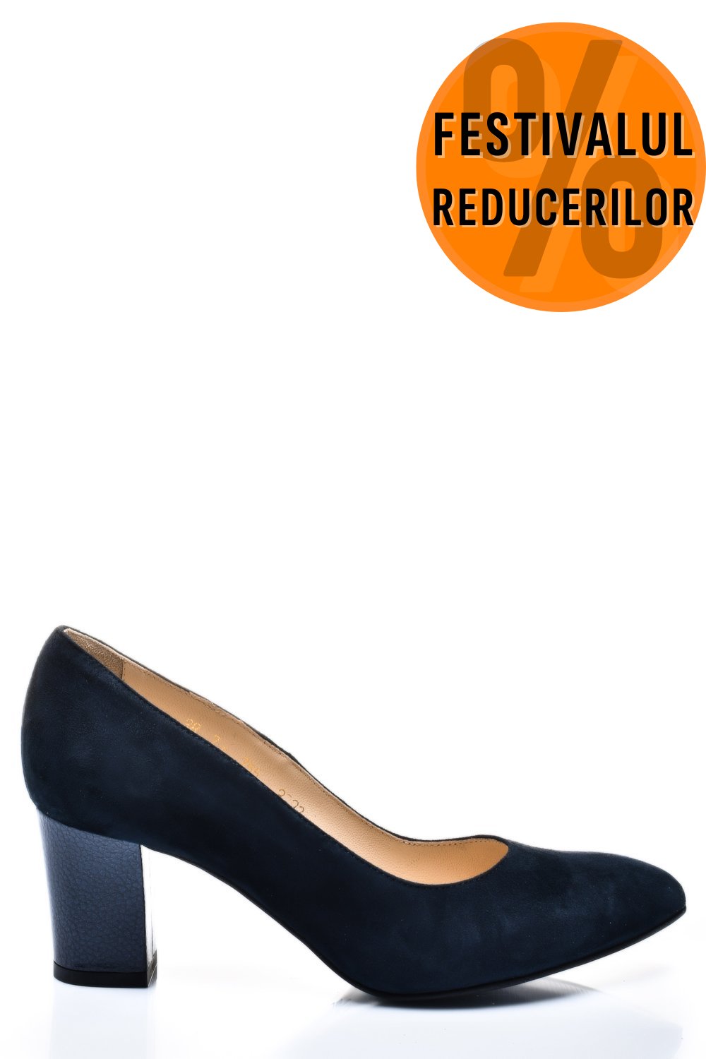 PANTOFI DAMA GUBAN PIELE NATURALA INTOARSA BLEUMARIN 3S77292