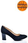 PANTOFI DAMA GUBAN PIELE NATURALA INTOARSA BLEUMARIN 3S77292