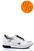 PANTOFI SPORT DAMA PIELE NATURALA ALBI 8S77384