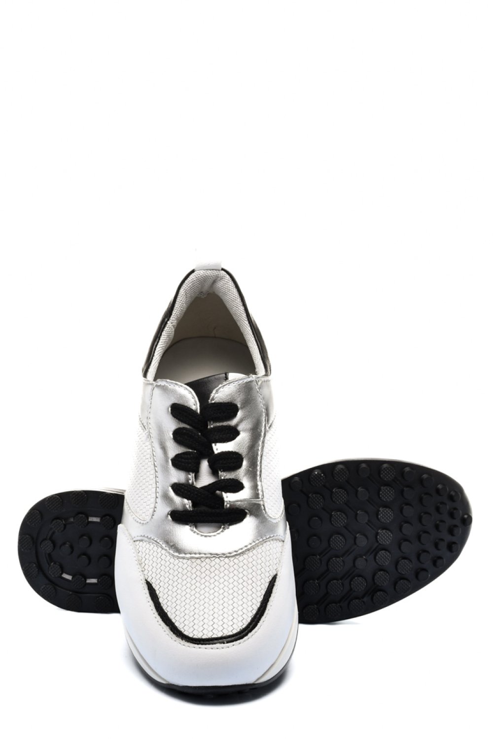 PANTOFI SPORT DAMA PIELE NATURALA ALBI 8S77384
