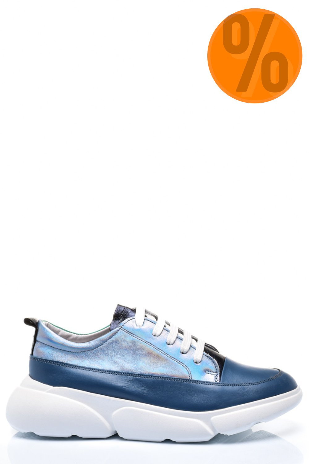 PANTOFI SPORT JEANS PIELE NATURALA 2S7711608NP-HOR