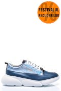 PANTOFI SPORT JEANS PIELE NATURALA 2S7711608NP-HOR