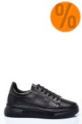 PANTOFI SPORT NEGRI PIELE NATURALA 7S77206