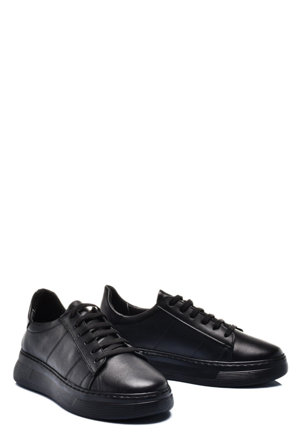 PANTOFI SPORT NEGRI PIELE NATURALA 7S77206