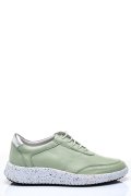 PANTOFI SPORT VERZI PIELE NATURALA 231688NP