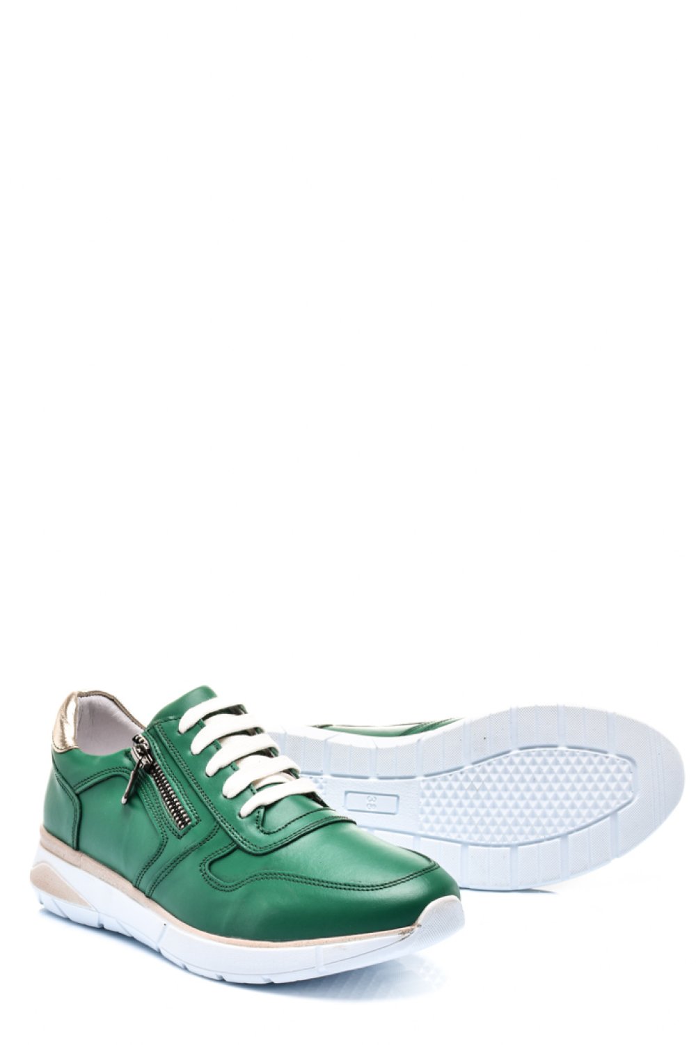 PANTOFI SPORT VERZI PIELE NATURALA 231687NP