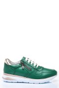 PANTOFI SPORT VERZI PIELE NATURALA 231687NP