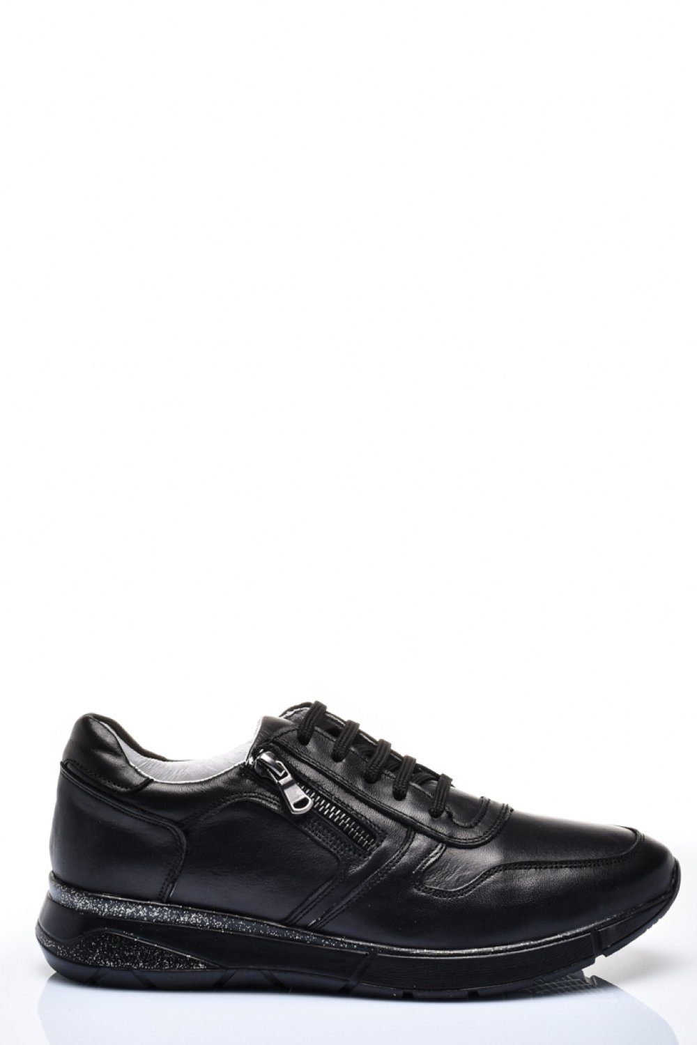 PANTOFI SPORT NEGRI PIELE NATURALA 231687NP