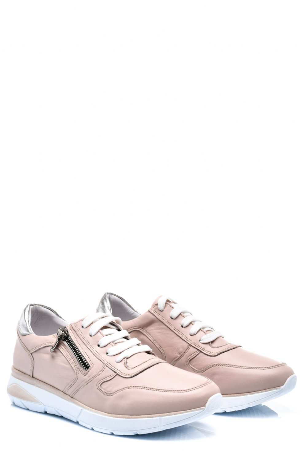PANTOFI SPORT ROZ PIELE NATURALA 231687NP