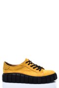 PANTOFI SPORT GALBENI PIELE NATURALA INTOARSA 3S77011
